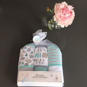 baby kiss hooded bath towels